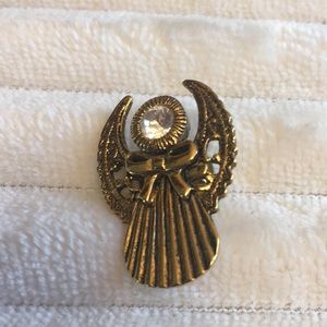 Abbey Press Gold Tone Angel Pin